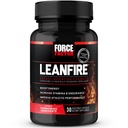 Power Factor LeanFire Pre Workout Energy Pills with Green Tea Extract and Caffeine כדי להגדיל את האנרגיה, לבנות שריר Lean, שחור, 30 ספירה (Pack of 1), חבילת May Vary
