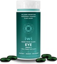 Iwi Life Eye אומגה 3, 30 Softgels (30 משרתים), טבעוני מבוסס צמח Algae אומגה 3 עם EPA + DHA, תזונה בריאה העין & חזון תמיכה תזונתית תוספת, קריל ושמן דגים אלטרנטיבי, ללא דגים לאחר מכן