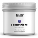 Ultra High Power L-Glutathione 98% תוספת עבור Glowing Skin - תוספי קולגן לנשים וגברים - 500 מ"ג ריכוז פורמולה, מופחת L-Glutathioneee - 60 קפסולות
