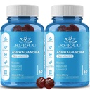 (120 Count) Ashwagandha Gummies KSM-66 - מעורב ברי, טבעוני, צמח מבוסס, non-GMO, Gluten-Free & Gelatin חינם להירגע, אורגני אשווה שורש לחלץ תוספת תמיכה Immune
