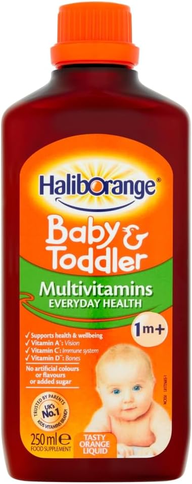 Haliborange All Natural Orange Flavour Multivitamni נוזל