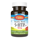 קרלסון בריא Mood 5HTP Elite 100 מ"ג עם ויטמין B6 - תוספי תמיכה מרגיעה - Raspberry Chewable - 60 טבליות