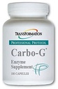 TRANSATION GENESIS of GOOD HEALTH Enzymes Carbo-G High Potency Enzyme בל פורמולה תוספת עם Probiotics & Herbs, for Carbohydrate Breakdown, Absorption, 180 קפסולות