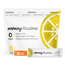 RoutINE Morning Daily hydrotion | Electrolyte אבקת Packets with Apple Cider Vinegar, Lemon, and Sea Salt | Keto & Paleo-Friendlyte drink Mix (30 Pack)