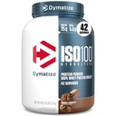 Dimatize ISO100 hydrolyzed אבקת חלבון, 100% חלבון Whey Isolate חלבון, 25g של חלבון, 5.5g BCAAs, Gluten Free, Fast Absorbing, Easy Digesting, Gourmet שוקולד, 3 פאונד (3 ליטר)
