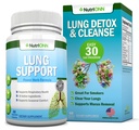 Lung Detox וניקוי - גדול עבור מעשנים - כוח נוסף - 100% צמחי מרפא Lung בריאות תוספי - Mucus Removal תמיכה - קידום בריאות הנשימה - דרך טבעית לשמור על Lungs Clear