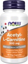 תוספי מזון עכשיו, Acetyl-L Carnitine 500 מ"ג, Amino Acid, Brain and Nerve Cell function *, 50 ואג קפסולות