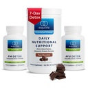 Equilife Dr. Cabral Detox, 7 Day Cleanse System, Plant Based Protein, Vitamins & Minerals, Supports Liver Detox, Promotes Healthy Weight Management & Full Body Balance, Vegan, Gluten Free, Chocolate