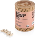 Wellnest.Store Turkey Tail Organic Mushroom (Trametes Extract) 200 Veggie Caps - Immune Support Supplement; Promotes Growth of Beneficial Bacteria in The Gut + Boosts Energy