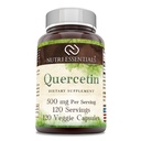 Quercetin 500 מ"ג 120 Veggie קפסולות תוסף: Non-GMO Glu |ten Free | Made in USA