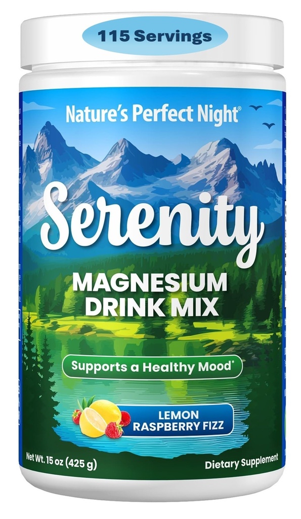 הלילה המושלם של הטבע | Serenity Magnesium Drink