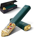 Premium Weekly Pill מארגנת, 7 ימים קומפקטית גלולה מקרה עבור Purse, Light Weight Gold אלומיניום Box עבור ויטמינים, תרופות, תוספי מזון, תוספי מזון יוקרה