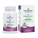 Nordic Naturals טבעוני טרום לידתי DHA, Unflavored - 60 Soft Gels - 500 מ"ג צמחי מבוסס DHA - תומך בפיתוח המוח אצל תינוקות בהריון בריא - לא-GMO - 30 משרתות