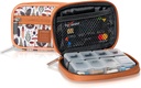 Made Easy Kit Pill Case - מארגנת תרופות שבועיות עם 7 ימים ויטמין & תוסף Box (Light Brown Woods)