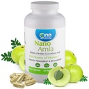 One Planet Nutrition Nano Amla 500 מ"ג Veggie קפסולות (120 משרתים), Amla פירות לחלץ, גבוה ויטמין C עבור שיתוף פעולה ייצור ו- Immune תמיכה, Non-GMO, טבעוני, Gluten-FreeFree
