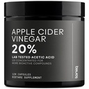 Apple Cider Vinegar כמוסות - Ultra High Potency 2,010 מ"ג פורמולה עם 20% Acetic Acid & Cayenne Pepper - Made with the Mother - Third-Party Lab נבדק - 120 קפסולות