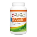 בריאות יומית Protector Eye & Immune - Lutein, Lycopene, Zeaxanthin, Cryptoxanthin, Bilberry ועוד עבור עין, Immune, ובריאות העור (180 קפסולות)