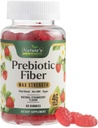 חניכיים סיבים למבוגרים, Daily 4g Gummy סיבים תוסף, Prebiotic Gummy Digestive Health Support - Plant Based Soluble סיבים צ'ws, Prebiotics תומך סדירות & Digest non-GMO - 60mies