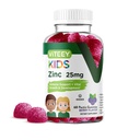 Vite Zinc for Kids Gummies, 25mg - Immune Support - Powerful Natural Antioxidant, Kids Zinc ויטמין תוסף - טבעוני, Gelatin חינם, Gluten Free - Tasty Chewable ברי פלפור מסטיקמי