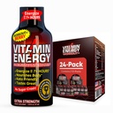ויטמין אנרגיה Workout + תוספת כוח אנרגיה לירות ברי 24 Pack, 260 מ"ג טבעי קפאין, Pre-Workout, B-Vitamins, מינרלים, Endurance & Performance, Zero Sugar, Gluten-Free, טבעוני, 1.93 fl oz oz oz oz ozoz oz oz oz oz oz oz oz oz oz