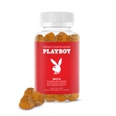 Playboy - Maca Root Gummies for Women and Men (60 Count - Peach Flavored) - Boost Sexual Vitality, Libido, פוריות - Maca Gummies תוסף - 100% טבעי, טבעוני לא GMO - 4:1 לחלץ Maca פרואנה