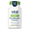 Hyperbiotics Vital Foodsents Pro Women Probiotics for Women | Vaginal Probiotics for PH Balance | Oral Probiotic for Vaginal Health and Urinary Tract Health | 6 Targeted Strains | 30 טבליות טבעוניות