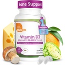 Zahler - ויטמין מתקדם D3 50000 קפסולות IU (120 Count) ויטמין Vegetarian Friendly ויטמין D for Immune Support,עצמות, שיניים ובריאות שרירים - שבוע D3 ויטמין D3 - Easy Swallow ויטמין D3.