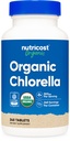 מזון אורגני Chlorella 500 מ"ג, 240 טבליות - Gluten Free, non-GMO