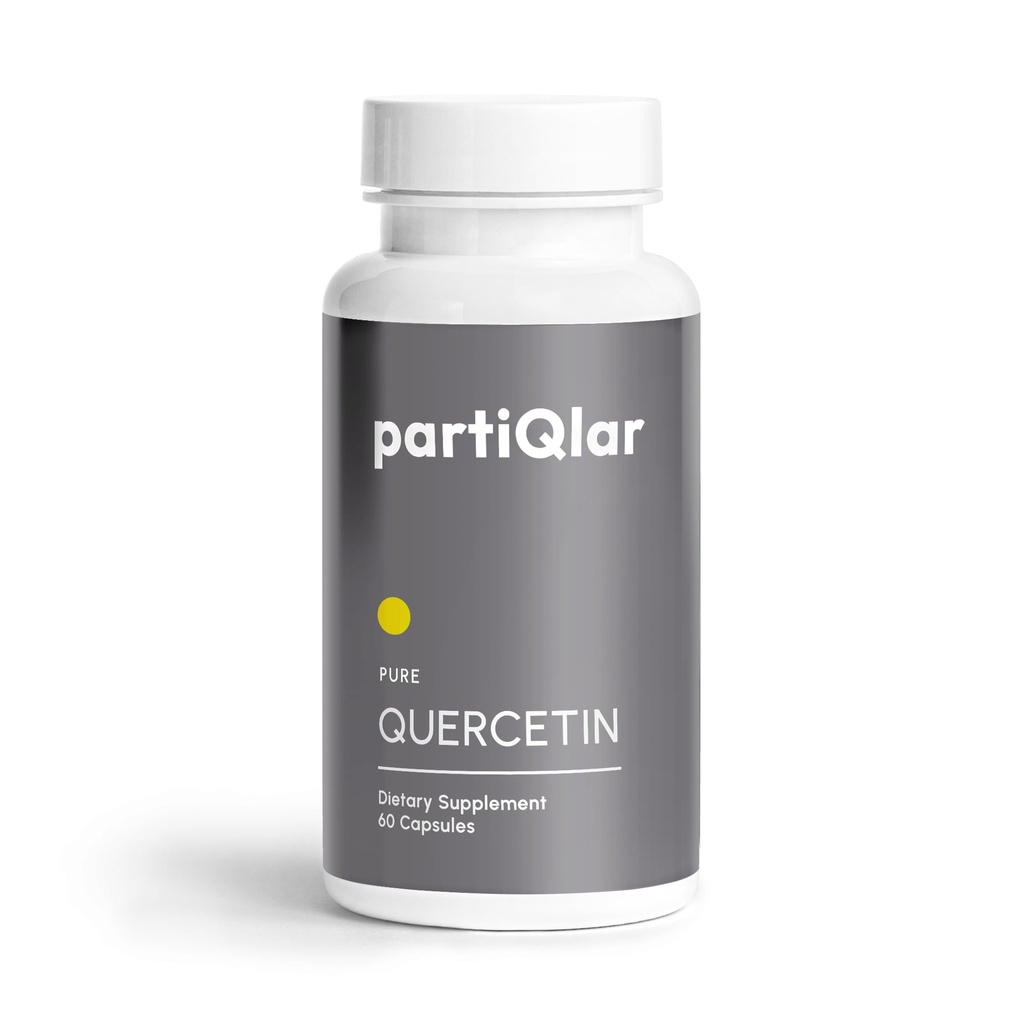 תוסף Quercetin - High Purity - 500 מ"ג לקפסולה - 60 קפסולות - צד שלישי נבדק - תמיכה כללית בריאות ו- Well Being