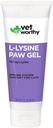 Vet Worthy Lysine Paw Gel Aid for Cats - Cat Paw Gel to Support the Immune System and Total Health - Cat Supplement with Amino Acid L-Lysine- Salmon Flavor Gel, 3oz