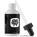 SALTT להירגע Magnesium טיפות - Ionic Magnesium Chloride w / Sodium, Potassium, Electrolytes - Trace מינרלים טיפות - Gluten Free, Sugar Free, Keto Friendly - מ אגם המלח הגדול של יוטה - 120 מ"ל Dropper Dropper