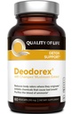 איכות החיים - Detoxification Support - Fight Bad Breath and Body Odor - Deodorex - 60 Vegicaps