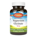 קרלסון - Magnesium Glycinate, 200 מ"ג, עודף גבוה, בריאות הלב, תפקוד השרירים, תמיכה העצם 120 טבליות