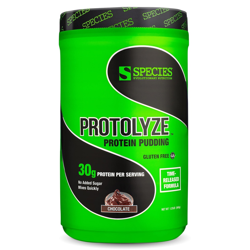 זנים תזונה Protolyze חלבונים Pudding, 30 גרמים של אבקת חלבון בניין שרירים, קלוריות נמוכה ו Carb, Zero Sugar, שוקולד
