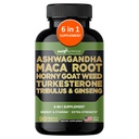 Gade Nutrition Ashwagandha עם Maca Root, Horyt Goat Weed, Turkesterone תוסף, Tribulus Terrestris, Panax גינזנג | 90 קפסולות ירקות לאנרגיה, סטמינה, ביצועים.