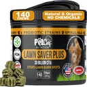 Pet Chef Lawn Saver, Soft Chew, טבעוני בייקון! Canine Urine Yard Burner בנה את יארד, מגן על נזקי צמחים ועוזרים לגדול בחזרה יארדים. מניעת נזקי יארד פי