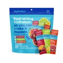 hydront - אבקת hydrotion Variety Pack, 30 אנשים מיידית אלקטרוליטיקה Rehydration Packets - Low Sugar Mix for Daily Use, Travel & Workouts