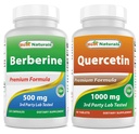 Best Naturals Berberine 500m & Quercetin 1000 מ"ג