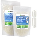 XPRS Nutra Size 1 Gelatin בנפרד קפסולות - 1000 הרוזן גלולות ריקות בנפרד ב Bags - Clear סוללות ריקות עבור DIY Do-It-Your עצמו תוספת מילוי