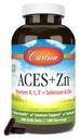 קרלסון - ACES + Zn, ויטמינים A, C, E + Selenium & Zinc, Multivitamin עם Zinc, Health & Immune Support, Selenium Multivitamin, Antioxidant, 360 Softgels
