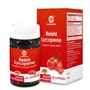 Lycopene תוסף 100 מ"ג, פלט עגבניות טבעי עם Reishi Mushroom 200mg, Mushroom קפסולת עבור Immune בריאות, Gluten-Free, non-GMO, טבעוני, 60 קפסולות שחרור מהירות
