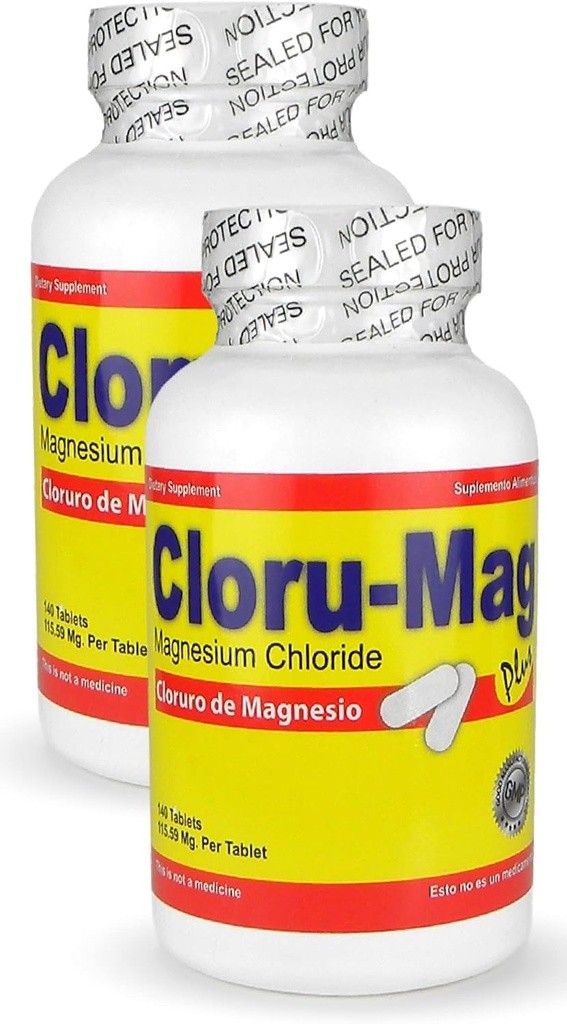 Magnesium Chloride Tablet - CLORU-MAG PLUS Pack - (CLORURO DE MAGNESIO)