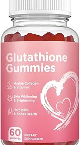 Glutathione Skin Care - Skin Brightizing - חניכיים קולגן - Anti-Aging L-Glutathione - Marine Collagen & ויטמינים