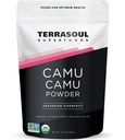 Terrasoul Superfoods אורגני Camu Camu Camu אבקת 7 Oz (2 Pack) - Raw | ויטמין C | Immune Support