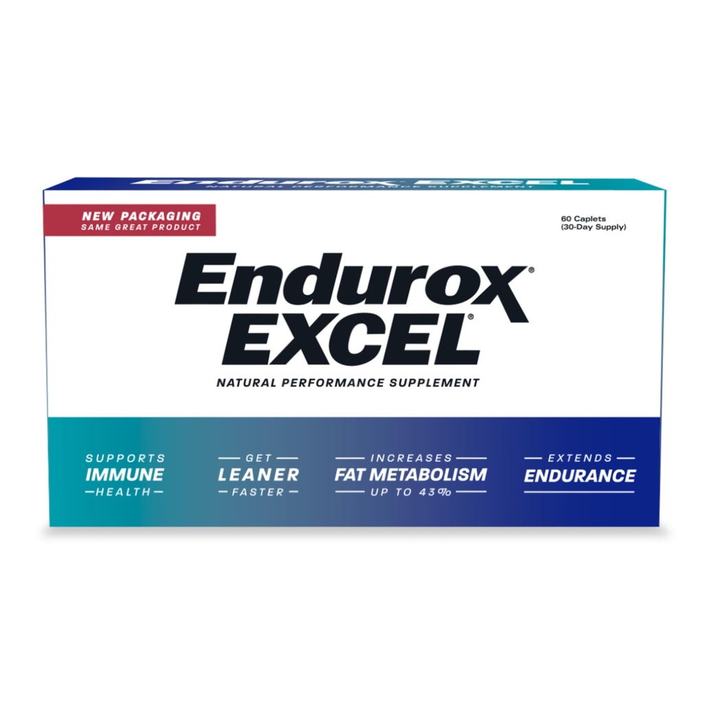 בריאות פסיפיק Endurox Excel ביצועים טבעיים, מגבירה את Metabolism & Builds Endurance with Ciwujia (Ginseng) Root - 60 Caps