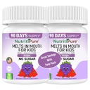 Kids Chewable Iron Supplement, Ferronyl® Carbonyl Iron 9 מ"ג, ויטמין C 30 מ"ג, Grape Flavor, 90 טבליות (2 בקבוקים)