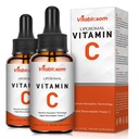 ויטמין C 2000 מ"ג נוזלי למבוגרים, High Absorption VIT C, Maximize ויטמין C, Immune System & Antioxidant Support, 60ML (2 בקבוקים)