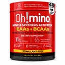 תוסף Amino Essential Acids טרופי Splash, Stimulant-חופשי אבקה. כל 9 EAAs, BCAAs ואת Amino המושלם עבור Workouts, Amino Energy, וכדי לבנות שריר, לשחזר מהר יותר.