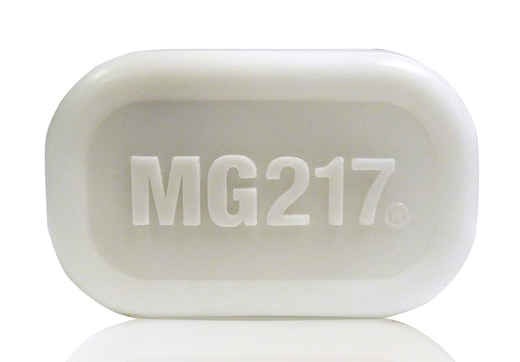 MG217 Psoriasis Dead Sea Exfoliating Bar Soap - Dead Sea Salt, Mud, Aloe Vera, ויטמין E & Rose Geranium שמן עבור Psoriasis Skincare, 3.2oz