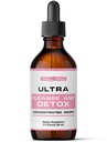 Liver Cleanse Detox & Fix טיפות עם תמצית חלב, ייצור שורש Dandelion ופלט Artichoke. A Liver Support & Liver Health Formula תוספת ניקוי ו- Liver Detox